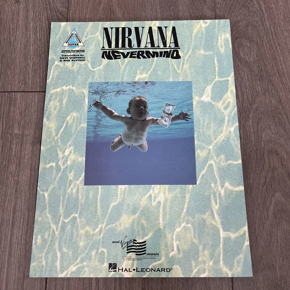 Nirvana Nevermind Guitar Tab Book Songbook Hal Leonard